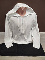 Спортивний костюм для хлопчика Білий 12-18 років Костюм штани кофта для хлопчиків Спортивка