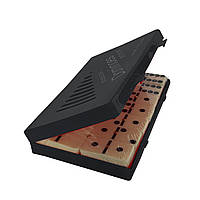 Гра настільна ДОМІНО у пластиковій чорній коробочці 5010ВР-Ч