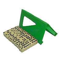 Гра настільна ДОМІНО в зеленому чохлі 4807Р-З