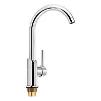 Змішувач для кухні з латуні Qtap Grand QTGRACRM007F Chrome