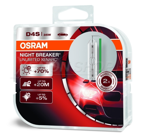 Osram D4S 66440 Night Breaker Unlimited +70% - фото 1 - id-p475062951