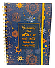 Зошит на спіралі А5, 100 аркушів, на гумці, клітина, тверда обкладинка, ООПТ 5236, фото 2