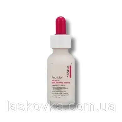 Ампульна сироватка з ефектом ботоксу та пептидами APOTHE Peptide Botulinum Multi Recovery Ampoule 30ml, фото 1