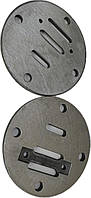 Клапанна плита (підкова) компресора під циліндр 51мм 46х46мм (2шт)
