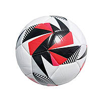 М'яч футбольний SHURIKEN FT-2314-red