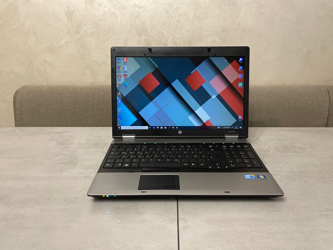 Ноутбук HP ProBook 6550b, 15,6" HD+, i5-520M, 8GB, 120GB SSD, фото 1