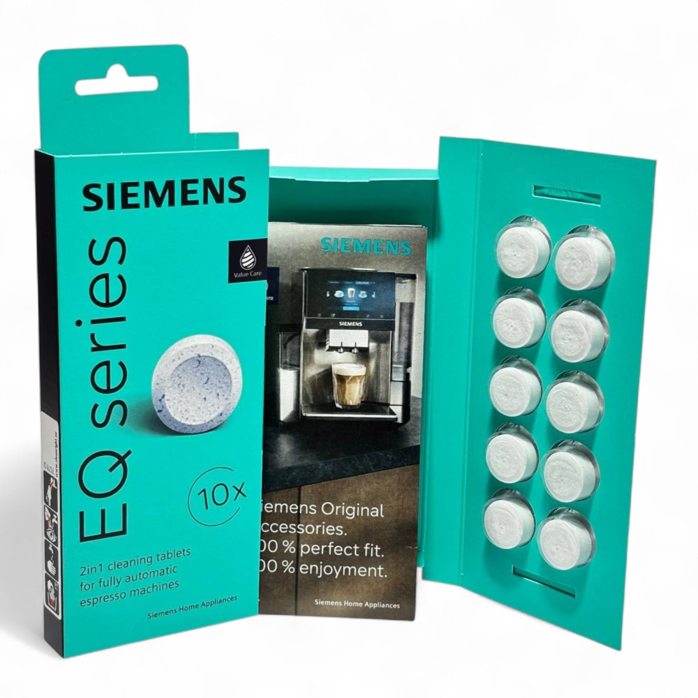 Таблетки для видалення масляного нальоту Siemens TZ80001A 10шт (Original)