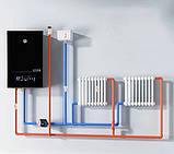 Високочастотний енергоефективний котел 10 квт 380 вольт з Wi-fi Tuya Smart (до 180 кв.м), фото 5