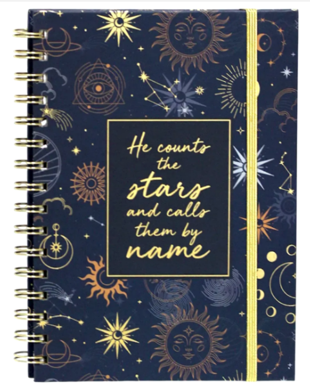 Зошит на спіралі А5, 100 аркушів, на гумці, клітина, тверда обкладинка, ООПТ 5236, фото 1