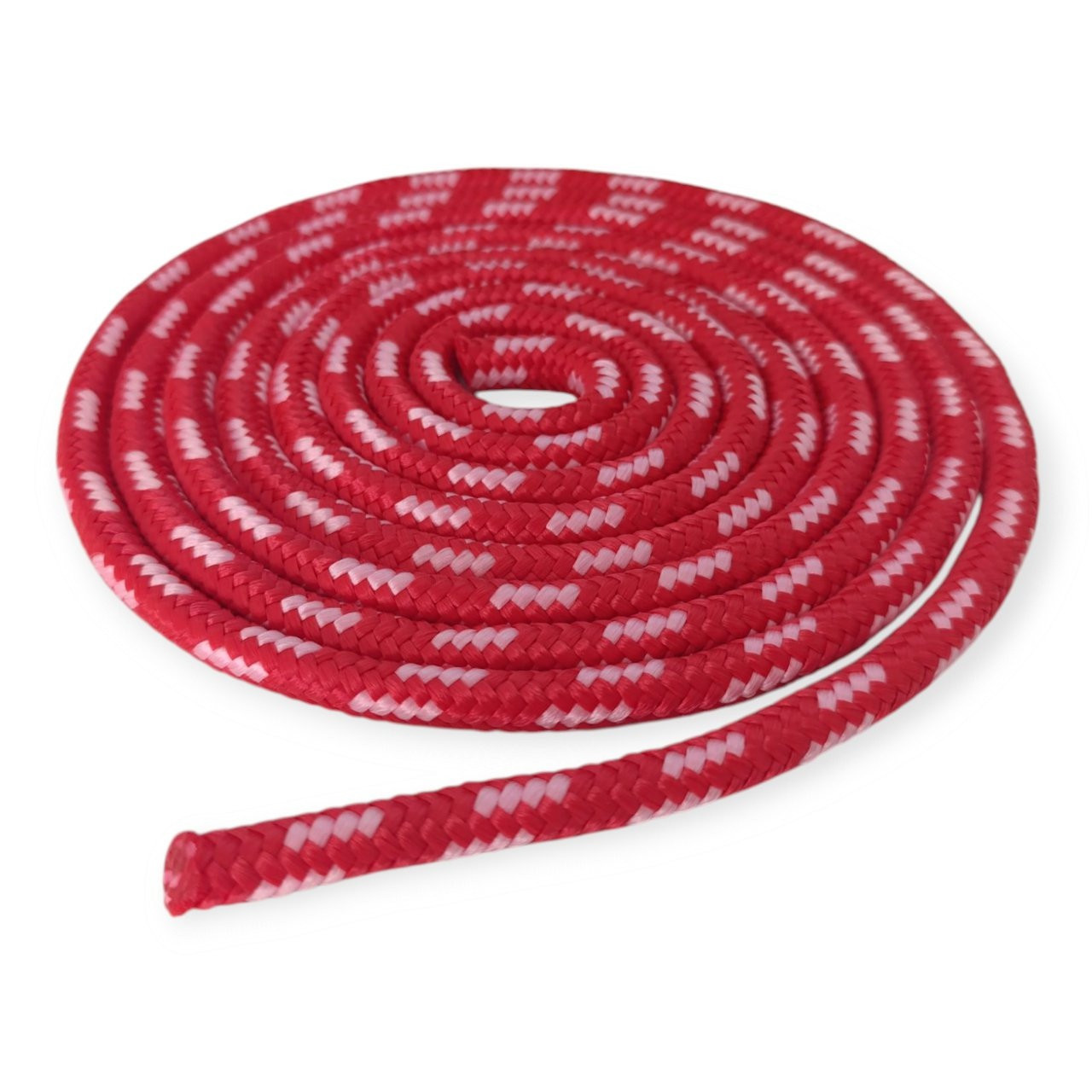 Скакалка гімнастична 3 м червоно-рожеваTS02-rd-pk, фото 1