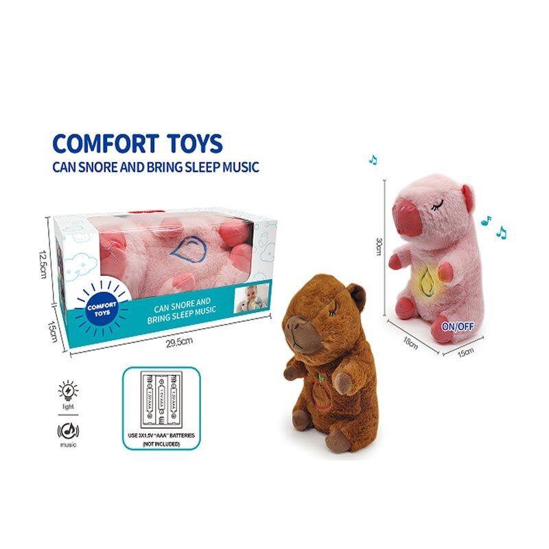 Інтерактивна іграшка "Капібара" (висота: 30 см, сплюшка, для сну) 853-3, фото 1