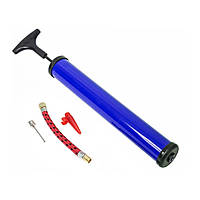 Насос ручний для камер 12 дюймів синій 12"-С
