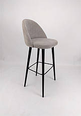 Барний стілець ENNA на дерев'яних ніжках, фото 2