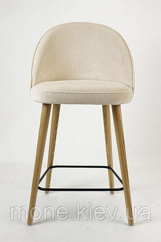 Барний стілець ENNA на дерев'яних ніжках, фото 1