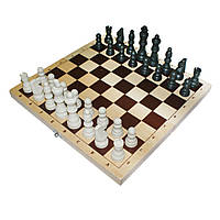 Шахи (комплект) з пластиковими фігурами P300-3