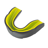 Капа боксерська дитяча POWER MG-011-ЧЖ чорно-жовта