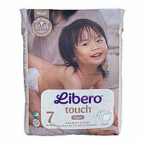 Підгузники Libero Touch Швеція 7 (16-26кг) 20шт
