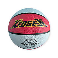 М'яч баскетбольний XIDSEN розмір 5 біло-червоний 5#2-White+Red