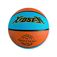 М'яч баскетбольний XIDSEN розмір 7 блакитно-оранжевий 7#2-Azure+Orange