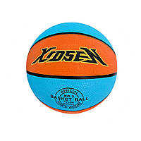 М'яч баскетбольний XIDSEN  розмір 3 оранжево-блакитний Or+Az