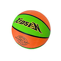 М'яч баскетбольний XIDSEN  розмір 3 оранжево-зелений Or+Gr
