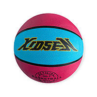 М'яч баскетбольний XIDSEN розмір 7 блакитно-рожевий 7#2-Azure+Red