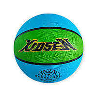 М'яч баскетбольний XIDSEN розмір 7 зелено-блакитний 7#2-Azure+Green