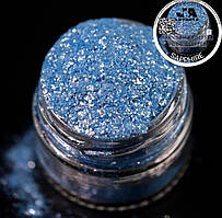Харчовий блиск глітер SAPPHIRE 5 г кандурин синій