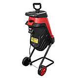 Електричний подрібнювач гілок Vitals Zs 2445j, садовий подрібнювач гілок, подрібнення рослинних залишків, фото 7