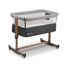 Ліжечко дитяче 3 в 1 Lionelo LEONIE GREY STONE