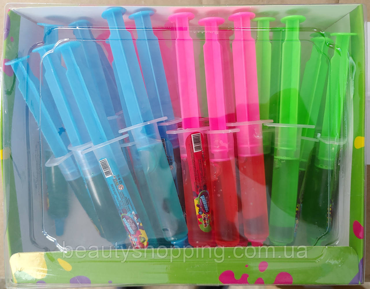 Желе джем солодкий фруктовий шприц Injecting Jam 30 штук