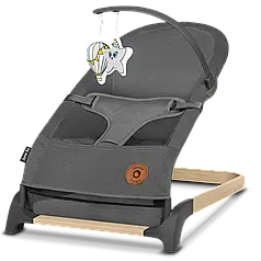 Дитячий шезлонг Lionelo JUNE AIR GREY GRAPHITE