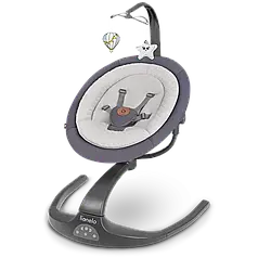 Крісло-гойдалка Lionelo RINA GREY CONCRETE