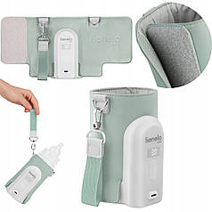 Підігрівач пляшок  Lionelo THERMUP GO EVO GREEN SAGE