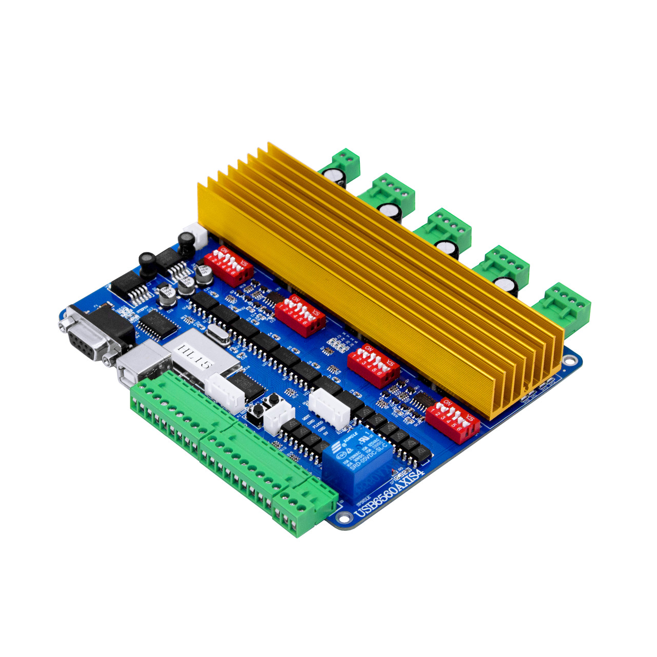 Інтерфейсна плата на 4 осі з портом USB 6560 AXIS 4 для верстата з ЧПУ, комутаційна плата керування під USBCNC