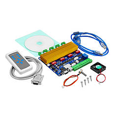 Інтерфейсна плата на 4 осі з портом USB 6560 AXIS 4 для верстата з ЧПУ, комутаційна плата керування під USBCNC, фото 3