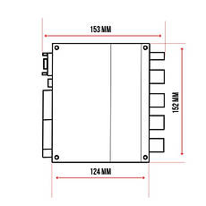 Інтерфейсна плата на 4 осі з портом USB 6560 AXIS 4 для верстата з ЧПУ, комутаційна плата керування під USBCNC, фото 5