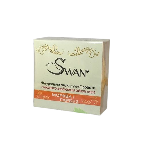 Натуральне мило ручної роботи Моркву і Гарбуз, 100 г, Swan