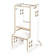 Дитяча вежа-помічник Lionelo CASS WHITE