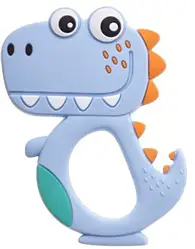 Силіконовий прорізувач Динозавр Akuku A0465