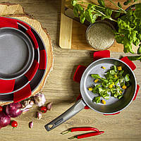 Сковорода Magnat Gray 26 см + підставка AMBITION