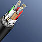 Кабель Type-C на Type-C UGREEN Cable Nickel Plating (2m, 60W, 3A, USB 2.0). Black, фото 7