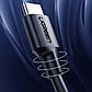 Кабель Type-C на Type-C UGREEN Cable Nickel Plating (2m, 60W, 3A, USB 2.0). Black, фото 8