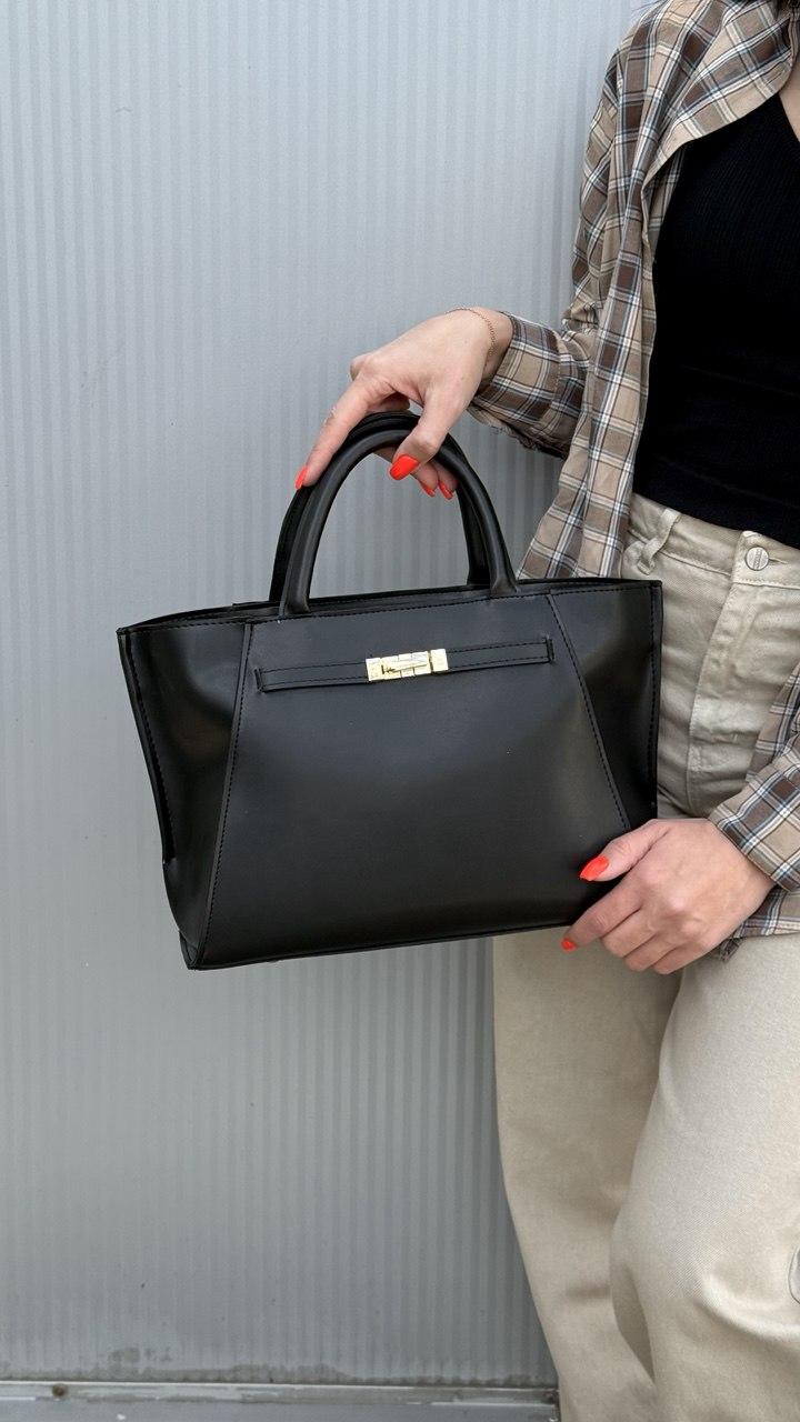 Сумка жіноча, чорна, фото 1