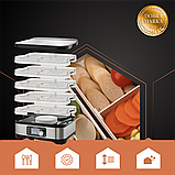 Сушарка для грибів та овочів RUHHY з дисплеєм, набір 10 лотків, фото 8