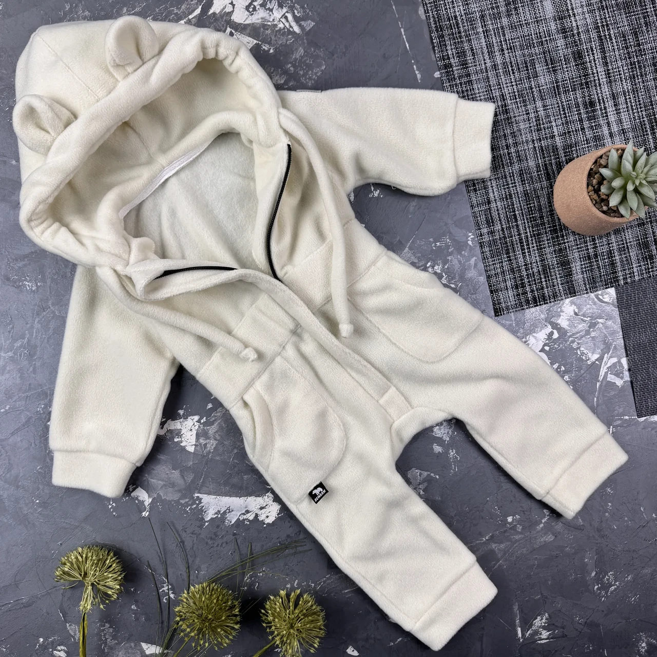 Ромпер Polar Fleece BEWARM Milk