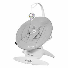 Крісло-гойдалка Lionelo IRIS GREY CONCRETE