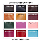 Стильний жіночий шкіряний гаманець портмоне ручної роботи Promo малиновий, фото 7