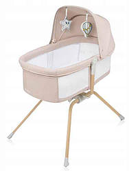 Ліжечко-колискова Lionelo MALIN EVO BEIGE NATURAL