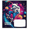 Зошит шкільний в лінію 12 аркушів Star I need my space (5 видів), фото 5